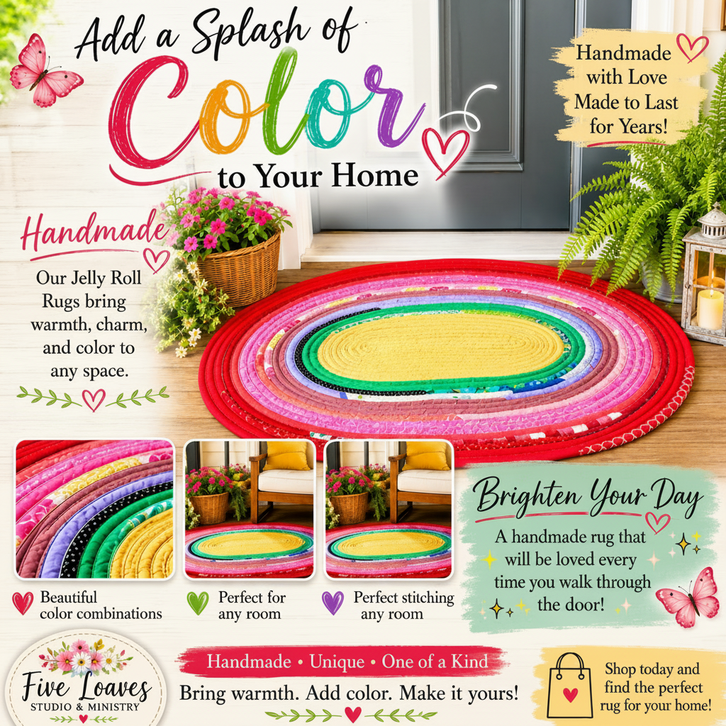 Rainbow Rug - Bright