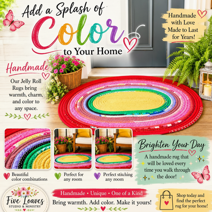 Rainbow Rug - Bright