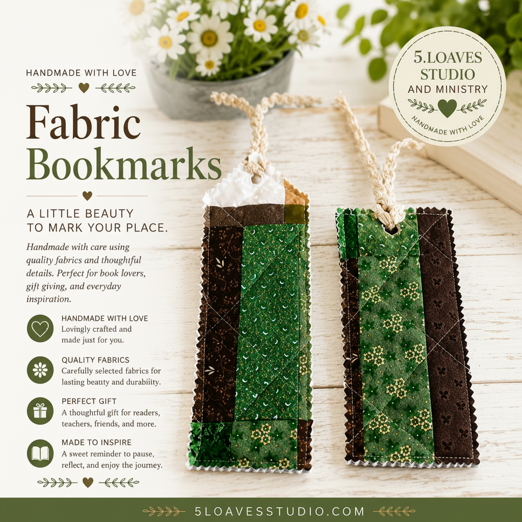Fabric Bookmark