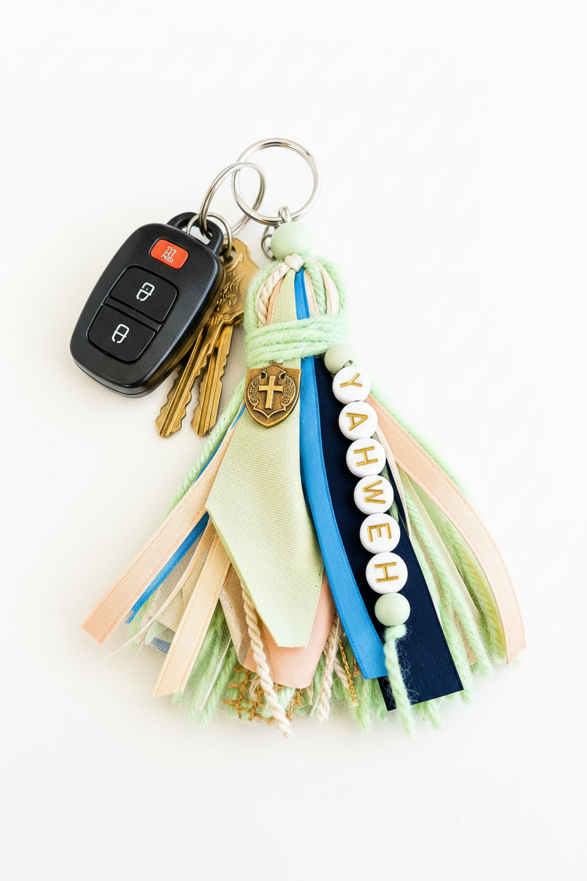 Tassel Keychain - Bright